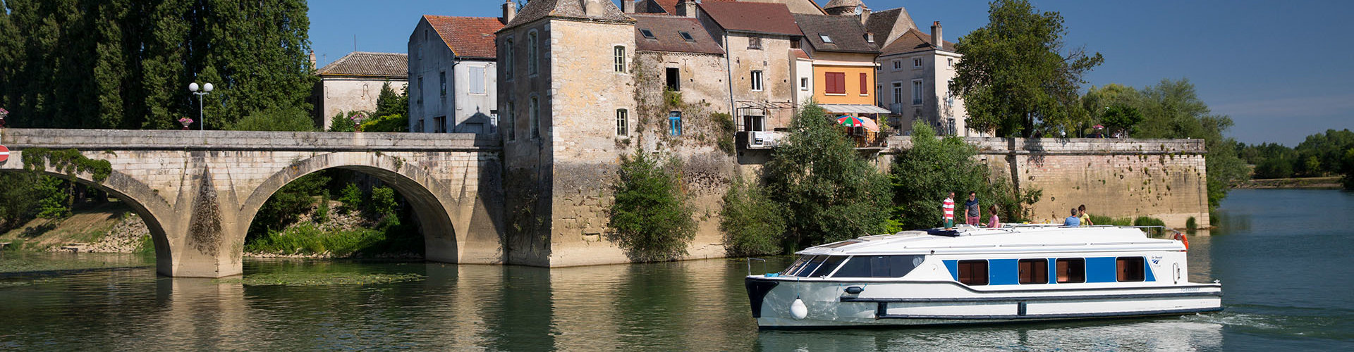 Hausboot Vision im Burgund